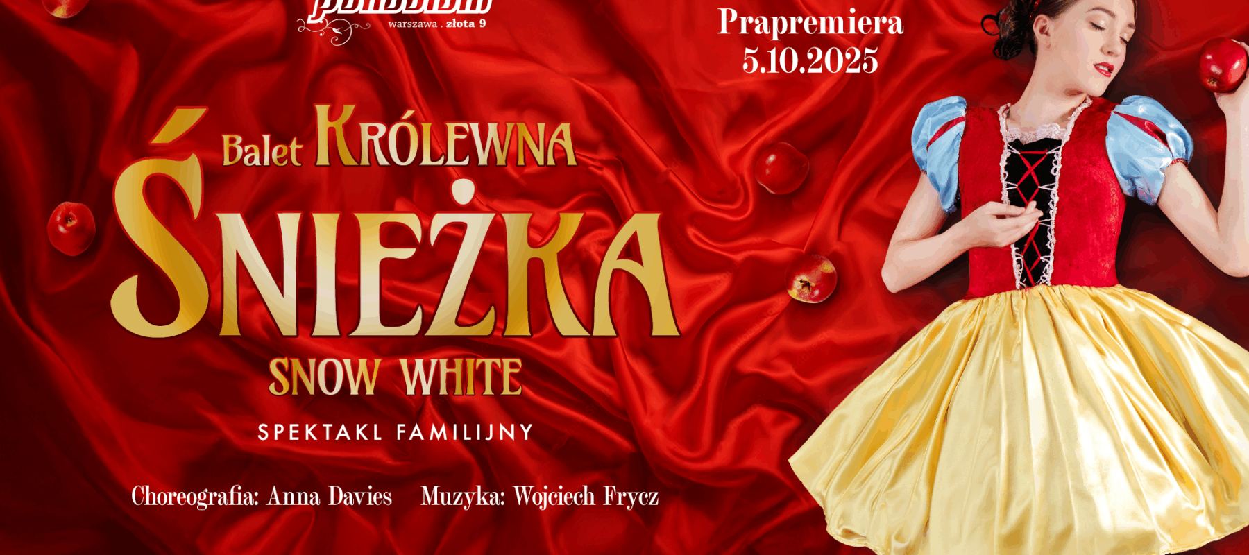 Balet Królewna Śnieżka – familijny spektakl baletowy