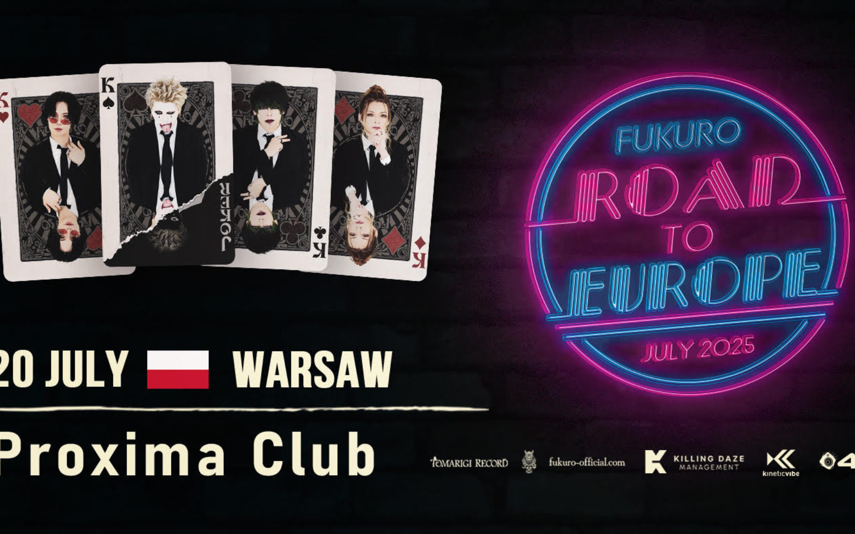 FUKURO – “ROAD TO EUROPE” Tour 2025